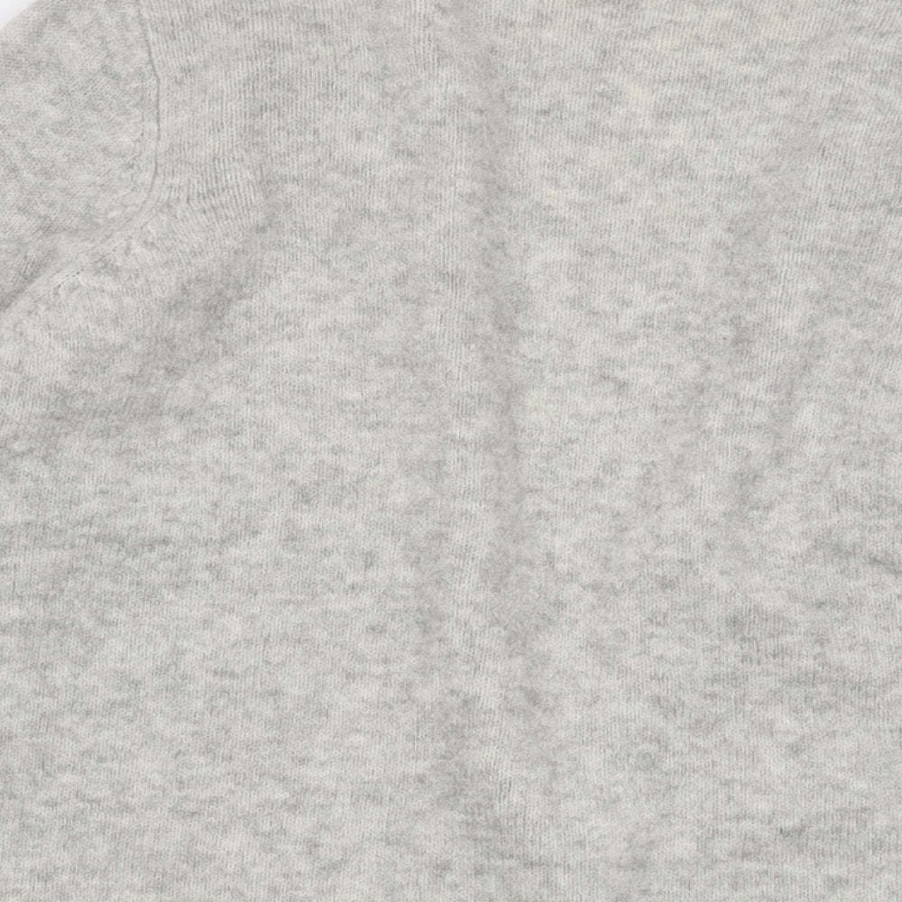 Womens UK Size M Monsoon Grey Cardigan Jumper