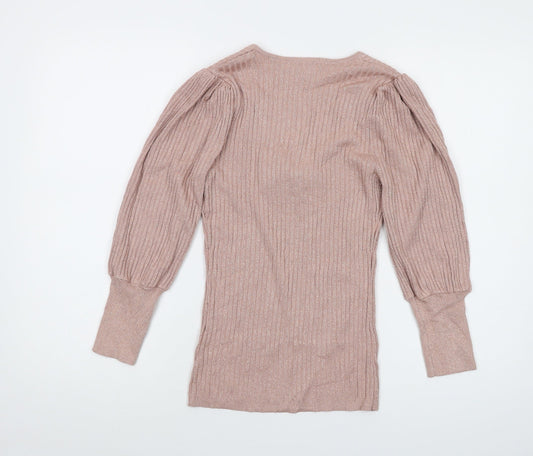 Womens UK Size M Morgan Pink Pullover Jumper