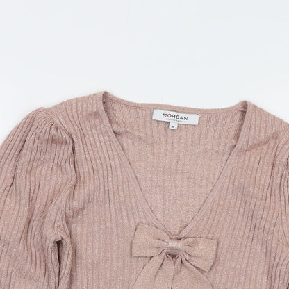 Womens UK Size M Morgan Pink Pullover Jumper