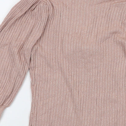 Womens UK Size M Morgan Pink Pullover Jumper