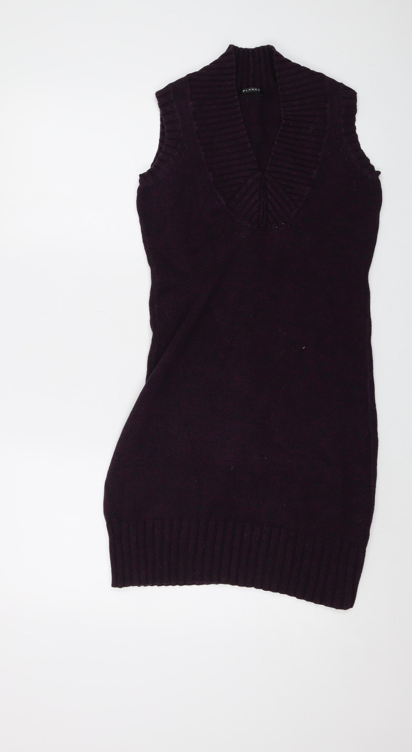 Womens UK Size S Planet Pink Tunic Jumper