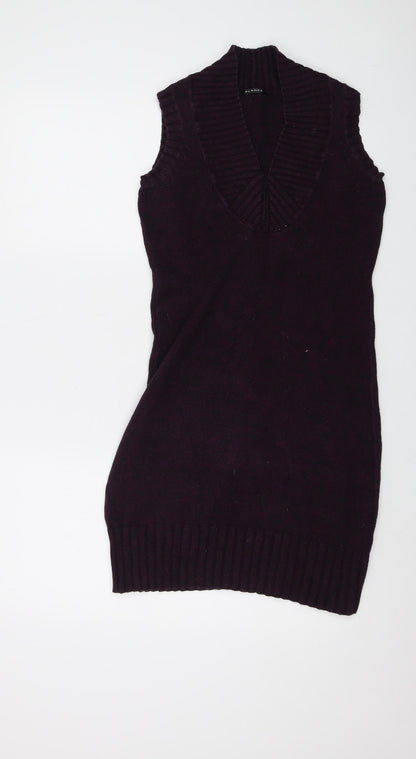 Womens UK Size S Planet Pink Tunic Jumper
