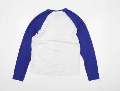 PlayStation Mens White Cotton T-Shirt Size S Crew Neck