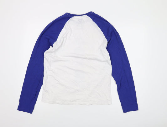 PlayStation Mens White Cotton T-Shirt Size S Crew Neck