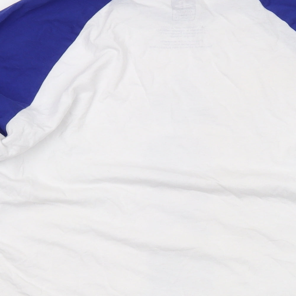 PlayStation Mens White Cotton T-Shirt Size S Crew Neck