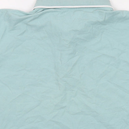 Womens UK Size 16 ARISTA Green Basic Polo