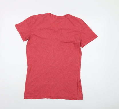 Womens UK Size XS American Eagle Pink Basic T-Shirt
