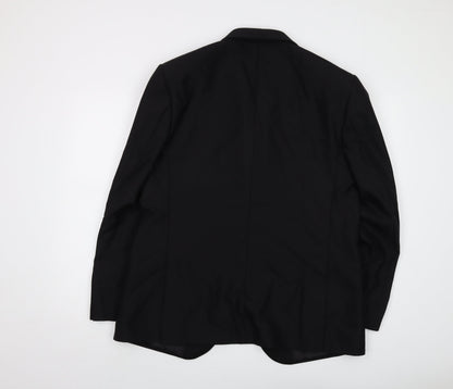 Mens UK Size 42 Marks and Spencer Regular Black Suit Jacket