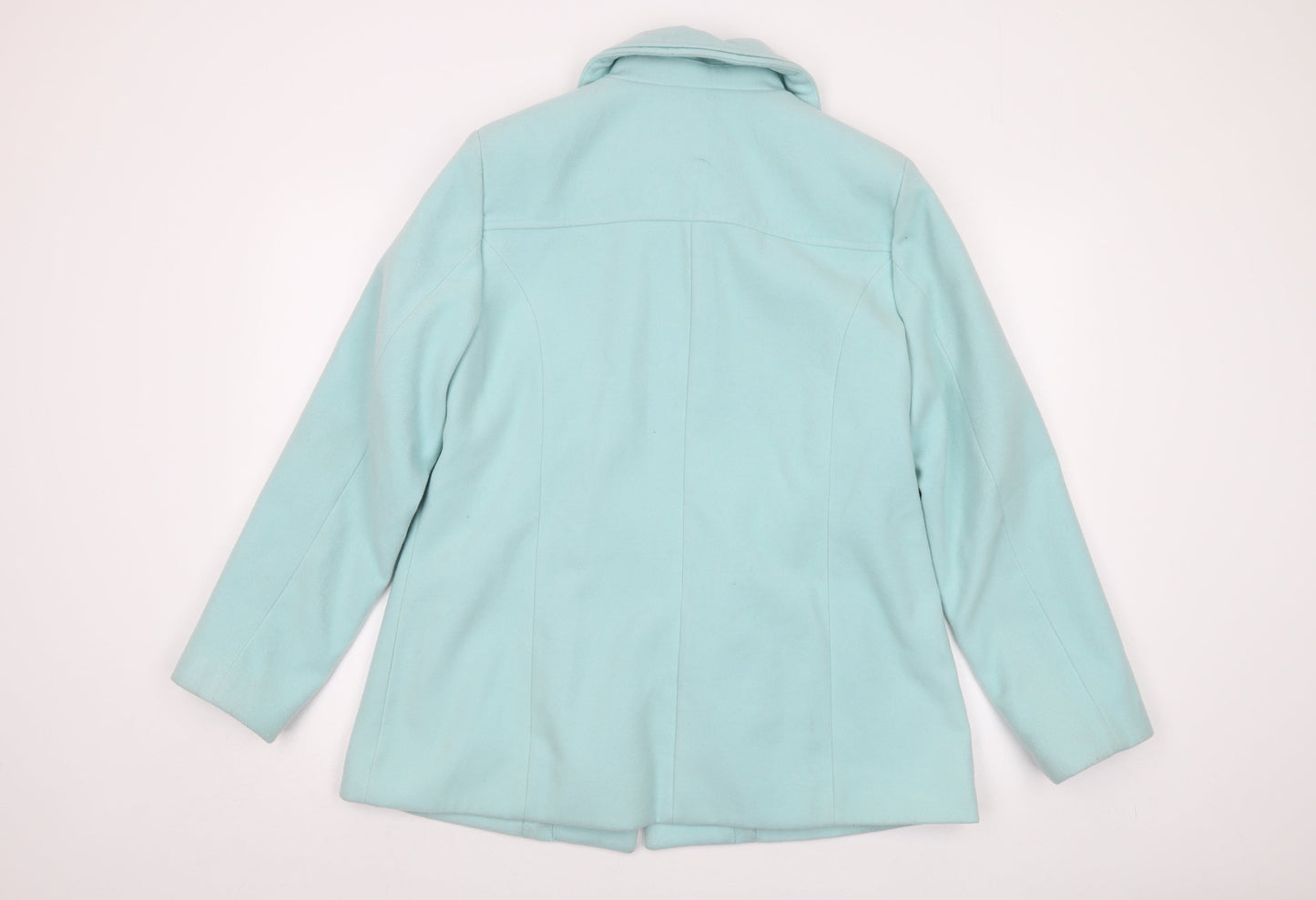Damart Womens Green Jacket Size 12 Button