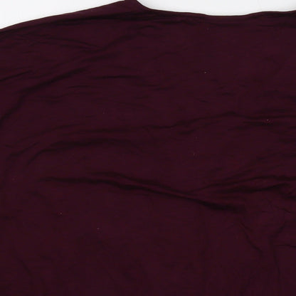 Womens UK Size 16 Wallis Purple Basic Blouse