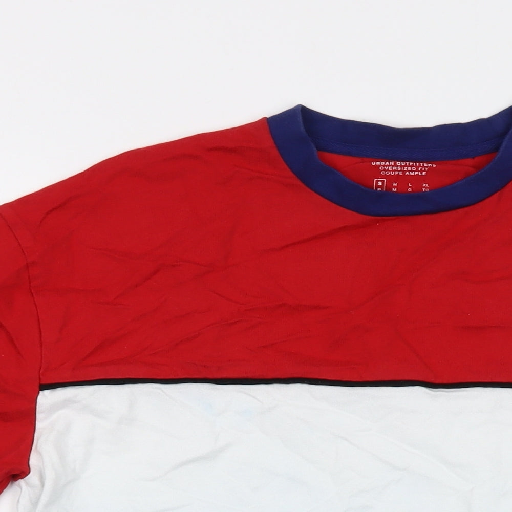 Urban Outfitters Mens Multicoloured Cotton T-Shirt Size S Crew Neck