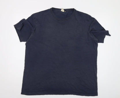 Mens UK Size XL Cotton Traders Blue  T-Shirt