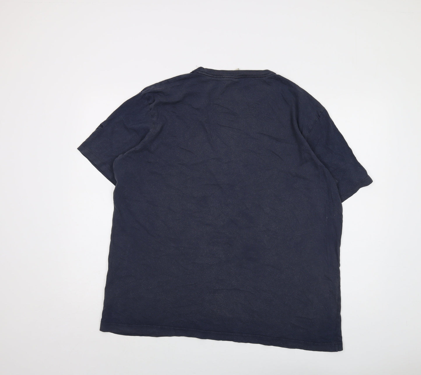 Mens UK Size XL Cotton Traders Blue  T-Shirt