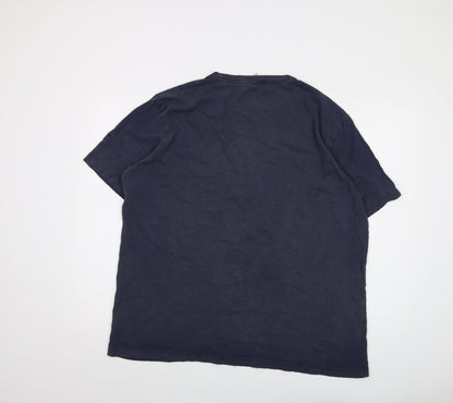 Mens UK Size XL Cotton Traders Blue  T-Shirt