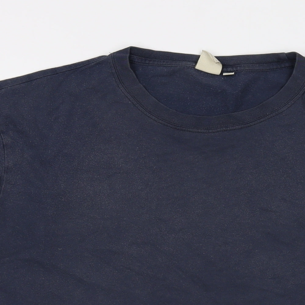 Mens UK Size XL Cotton Traders Blue  T-Shirt