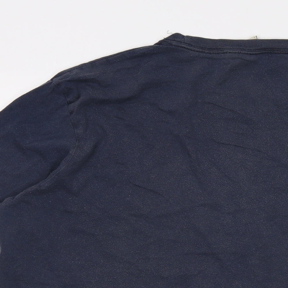 Mens UK Size XL Cotton Traders Blue  T-Shirt