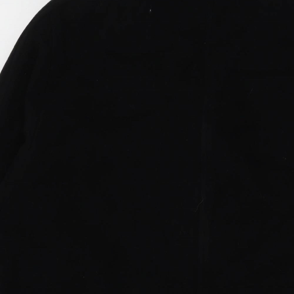 Womens UK Size 14 David Barry Black Overcoat