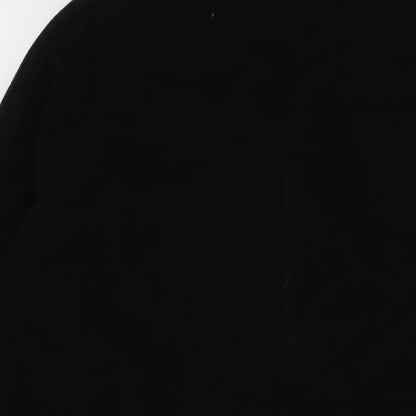 Womens UK Size 14 David Barry Black Overcoat