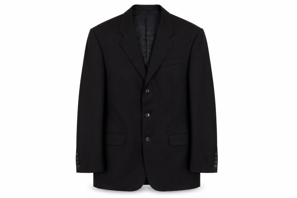 Mens UK Size 40 Hugo James Regular Black Suit Jacket