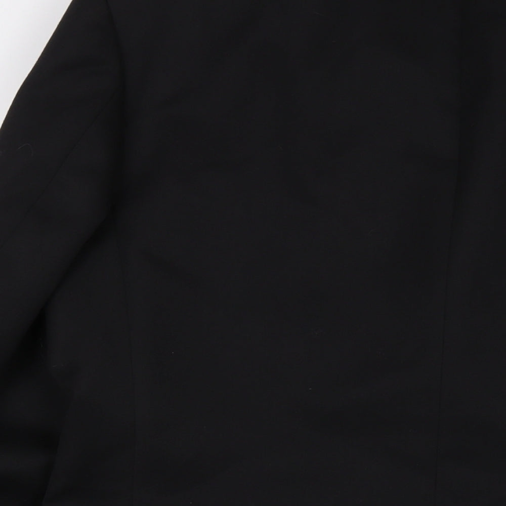 Mens UK Size 40 Hugo James Regular Black Suit Jacket