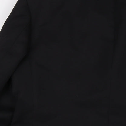 Mens UK Size 40 Hugo James Regular Black Suit Jacket