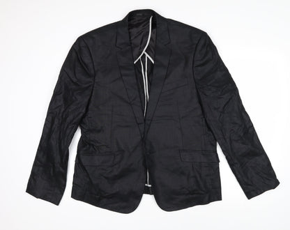 Mens UK Size XL Linea Black Jacket
