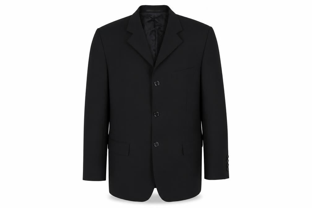 Mens UK Size 40 Hugo James Regular Black Suit Jacket