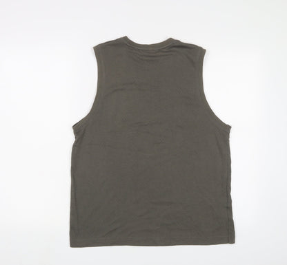 Mens UK Size M Easy Grey  T-Shirt