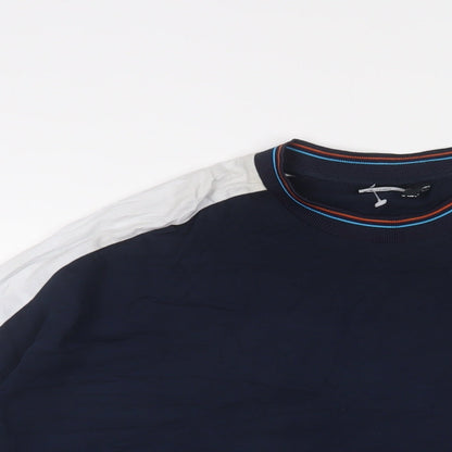 Mens UK Size L ASOS Blue  T-Shirt