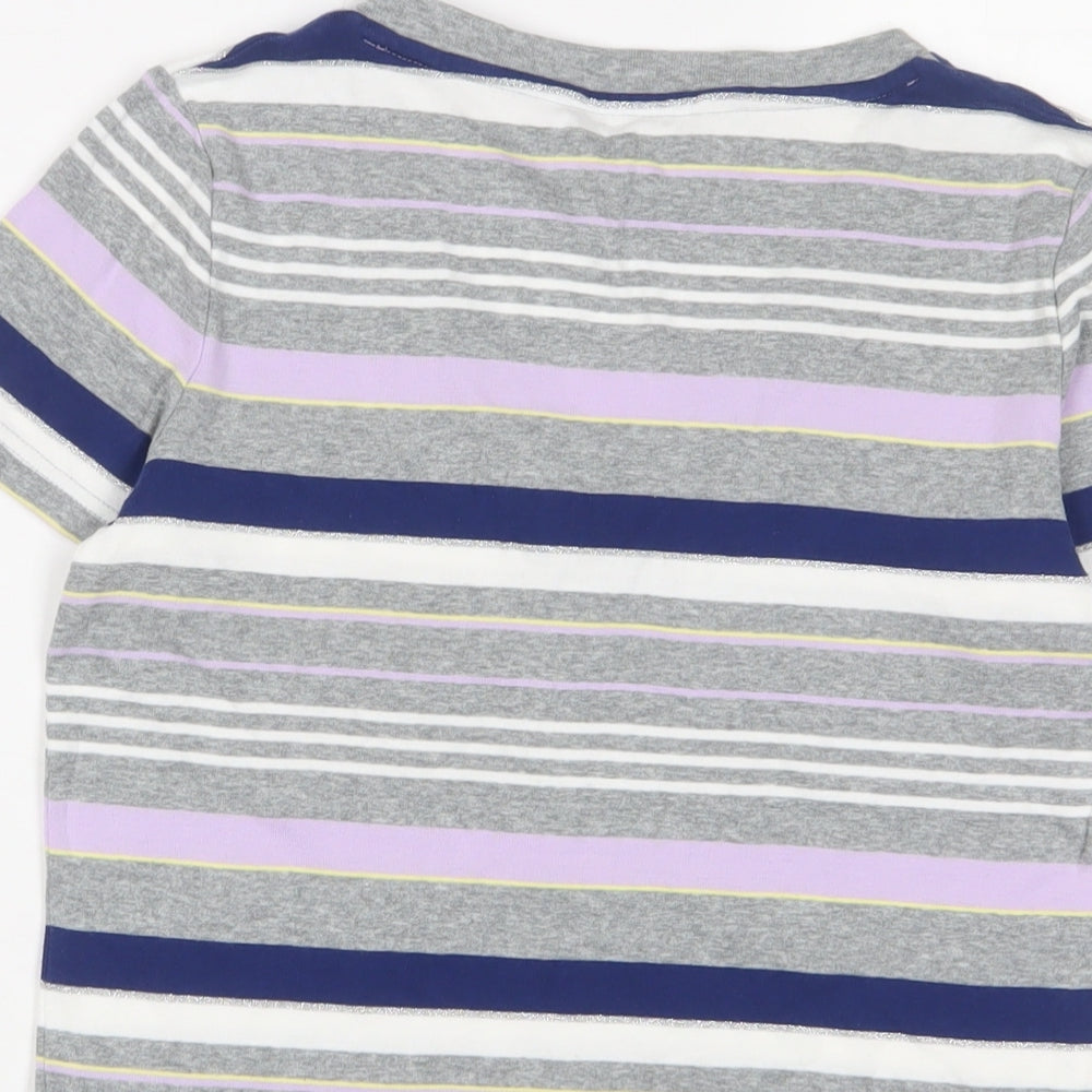 Womens UK Size 10 Maine Multicoloured Basic T-Shirt