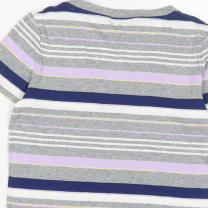 Womens UK Size 10 Maine Multicoloured Basic T-Shirt