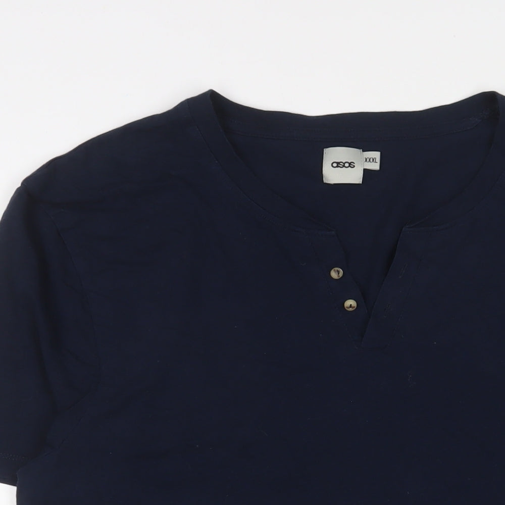 Mens UK Size 2XL ASOS Blue  T-Shirt
