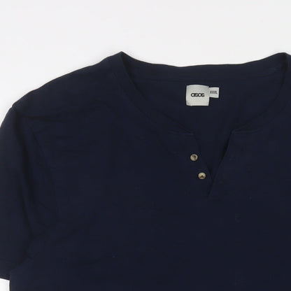 Mens UK Size 2XL ASOS Blue  T-Shirt