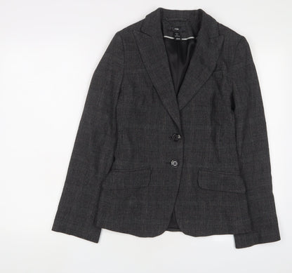 Womens UK Size 6 H&M Grey Jacket