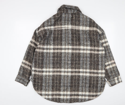Womens UK Size 10 Missguided Brown Jacket