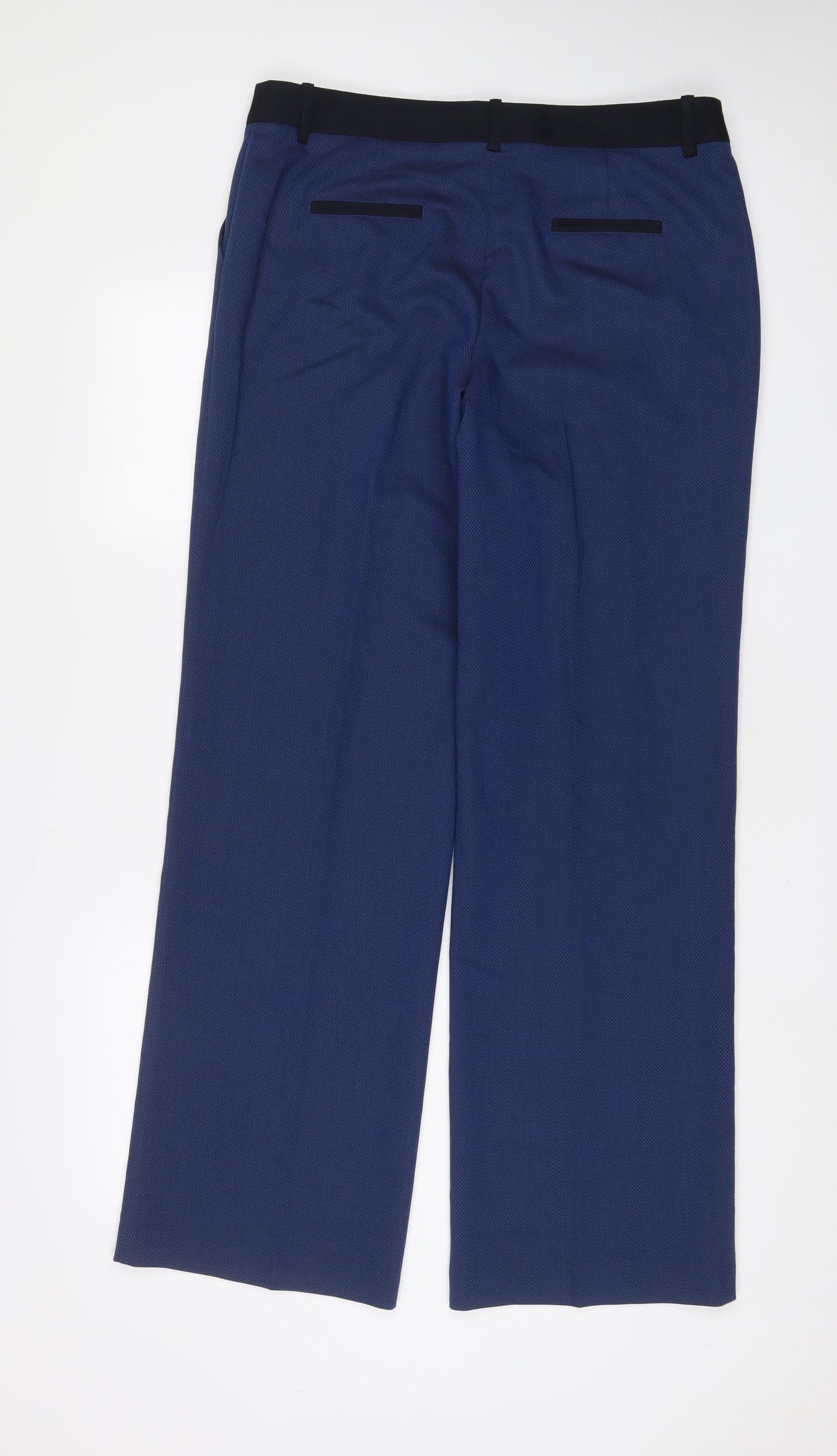 Womens UK Size 14 NEXT Regular Fit  Blue Trousers