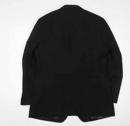Mens UK Size 44 Marks and Spencer Regular Black Suit Jacket