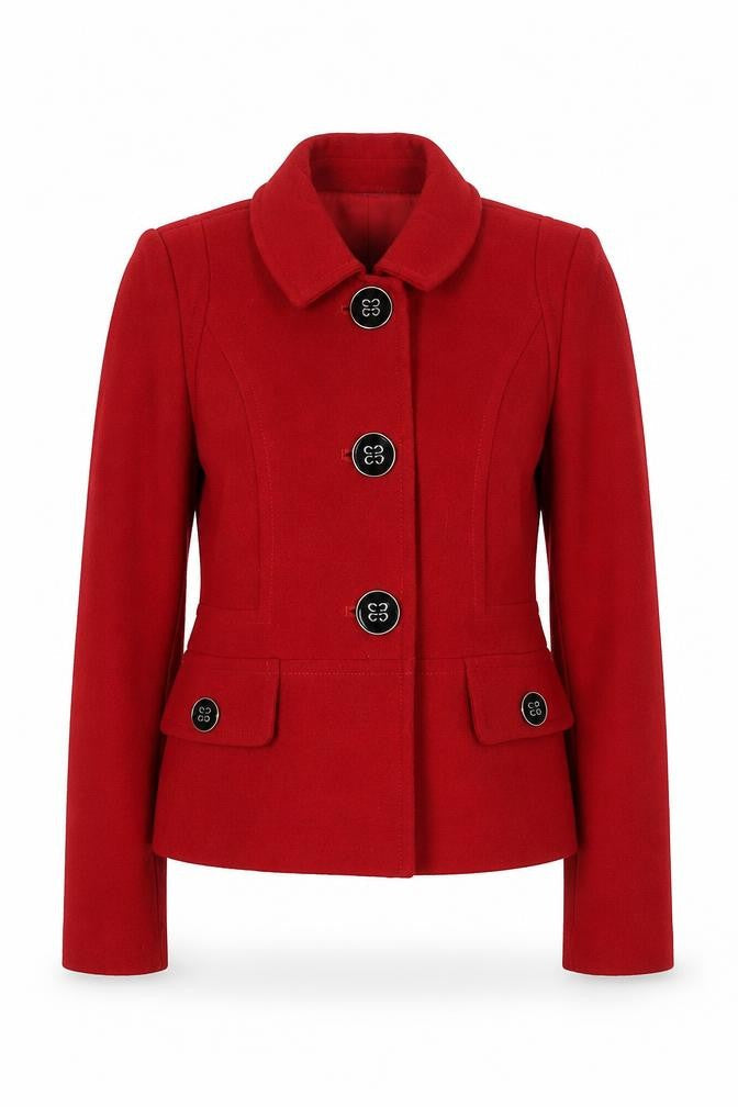 Womens UK Size 10 Debenhams Red Jacket