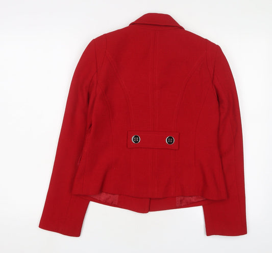 Womens UK Size 10 Debenhams Red Jacket