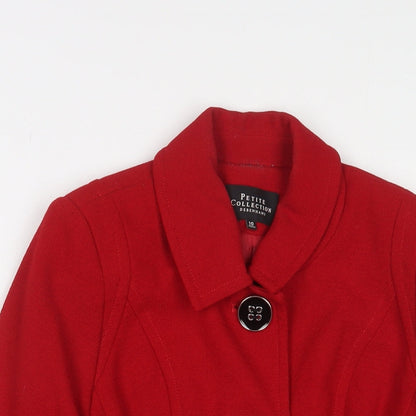 Womens UK Size 10 Debenhams Red Jacket