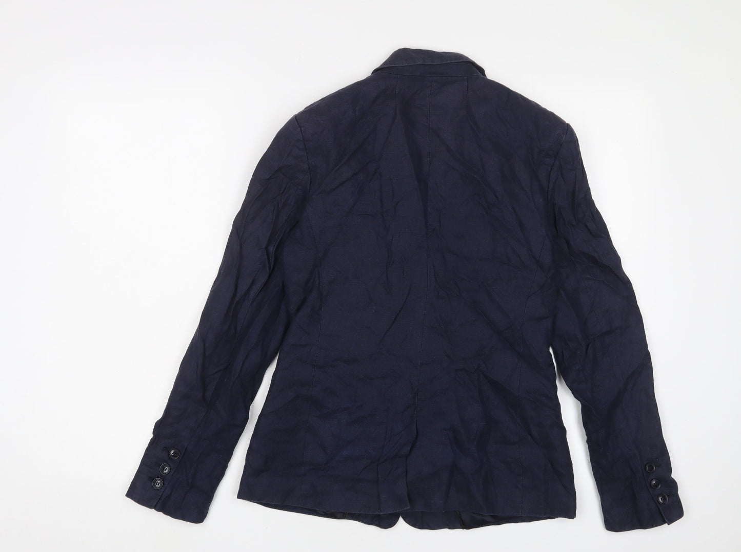 Autograph Womens Blue Jacket Blazer Size 8 Button