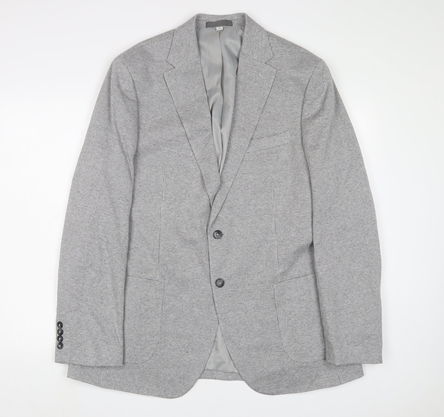 Mens UK Size 44 NEXT Regular Grey Suit Jacket