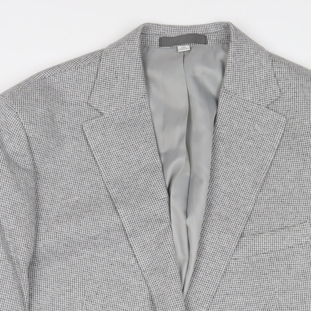 Mens UK Size 44 NEXT Regular Grey Suit Jacket