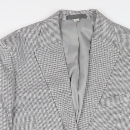 Mens UK Size 44 NEXT Regular Grey Suit Jacket