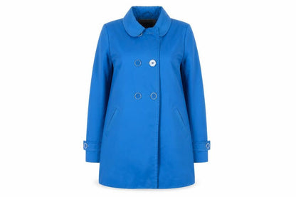 Womens UK Size 8 Principles Blue Overcoat