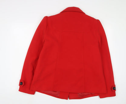 Womens UK Size 16 BHS Red Jacket