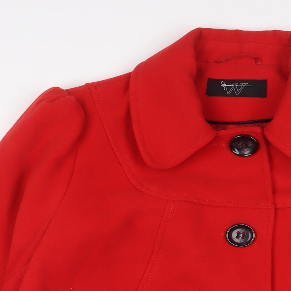 Womens UK Size 16 BHS Red Jacket