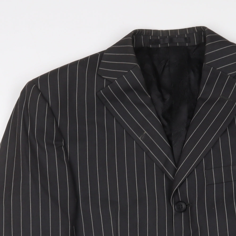 Mens UK Size 36 Milan Regular Grey Suit Jacket