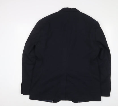 Mens UK Size 44 New Look Regular Blue Suit Jacket