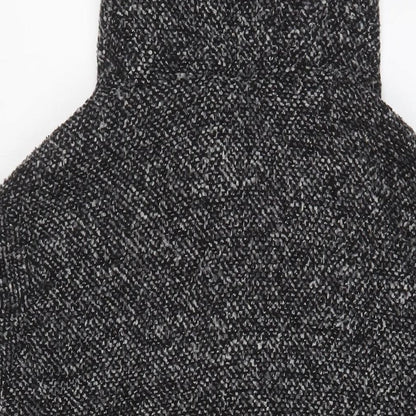 QED London Womens Grey Overcoat Coat Size 14 Button